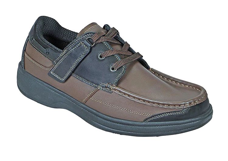 Orthofeet Shoes - Baton Rouge Tie-Less - Brown