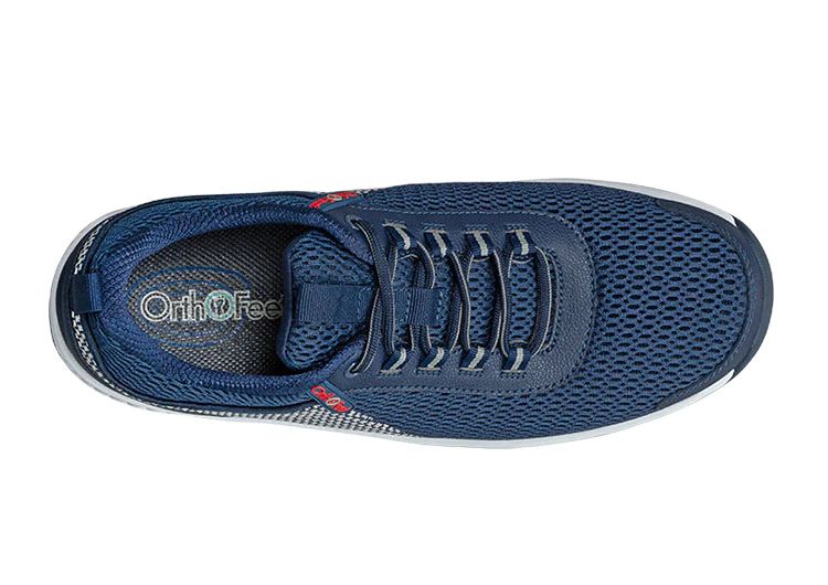 Orthofeet Shoes - Edgewater Stretch - Blue