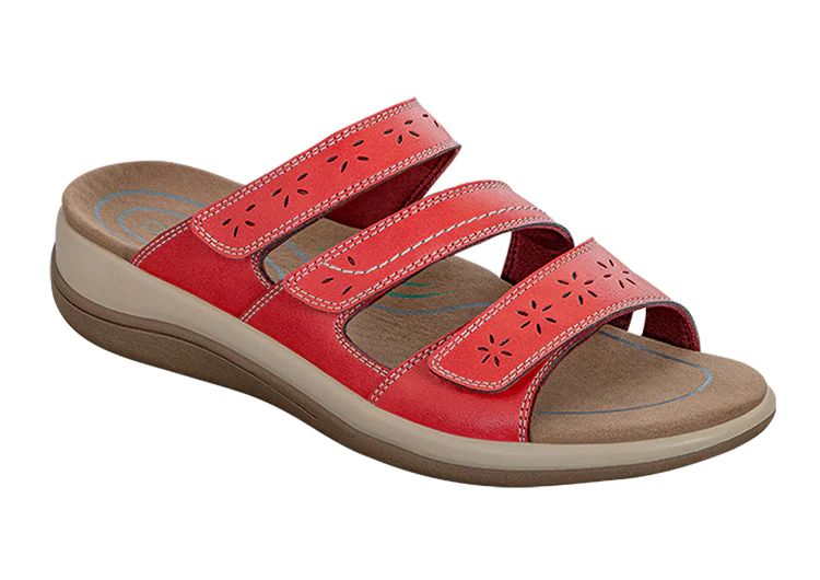 Orthofeet Shoes - Sahara - Red